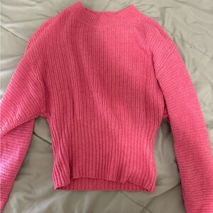 Pink formal sweater